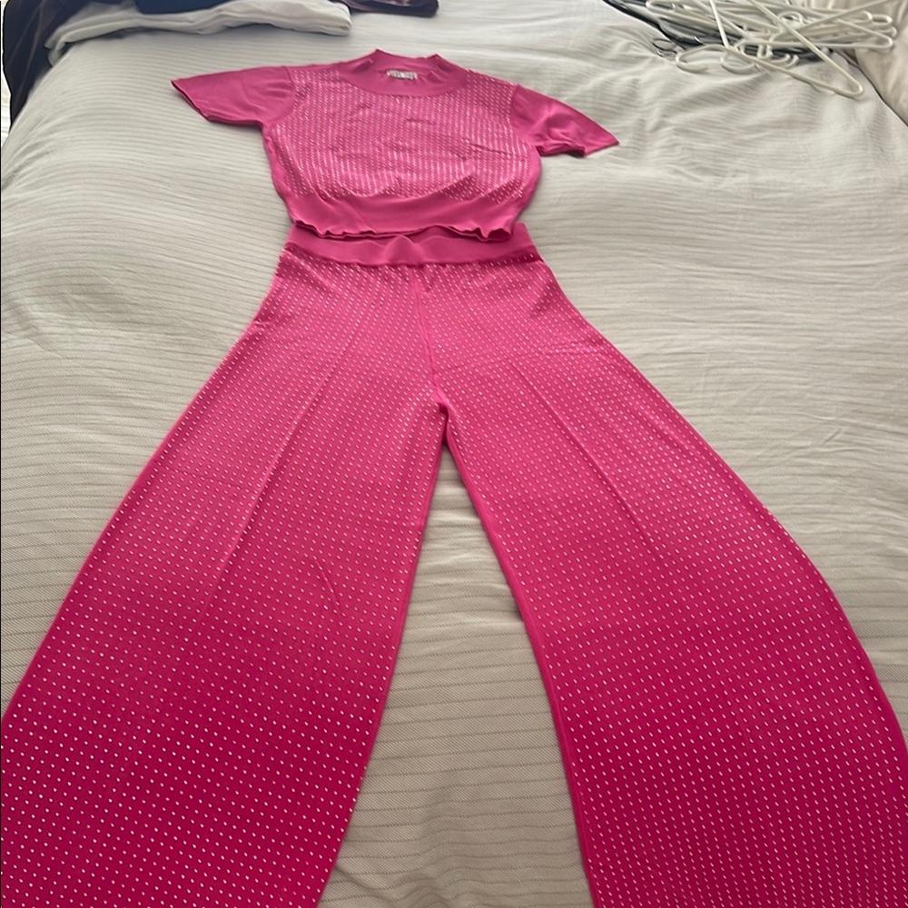 Pink Women's Jumpsuit